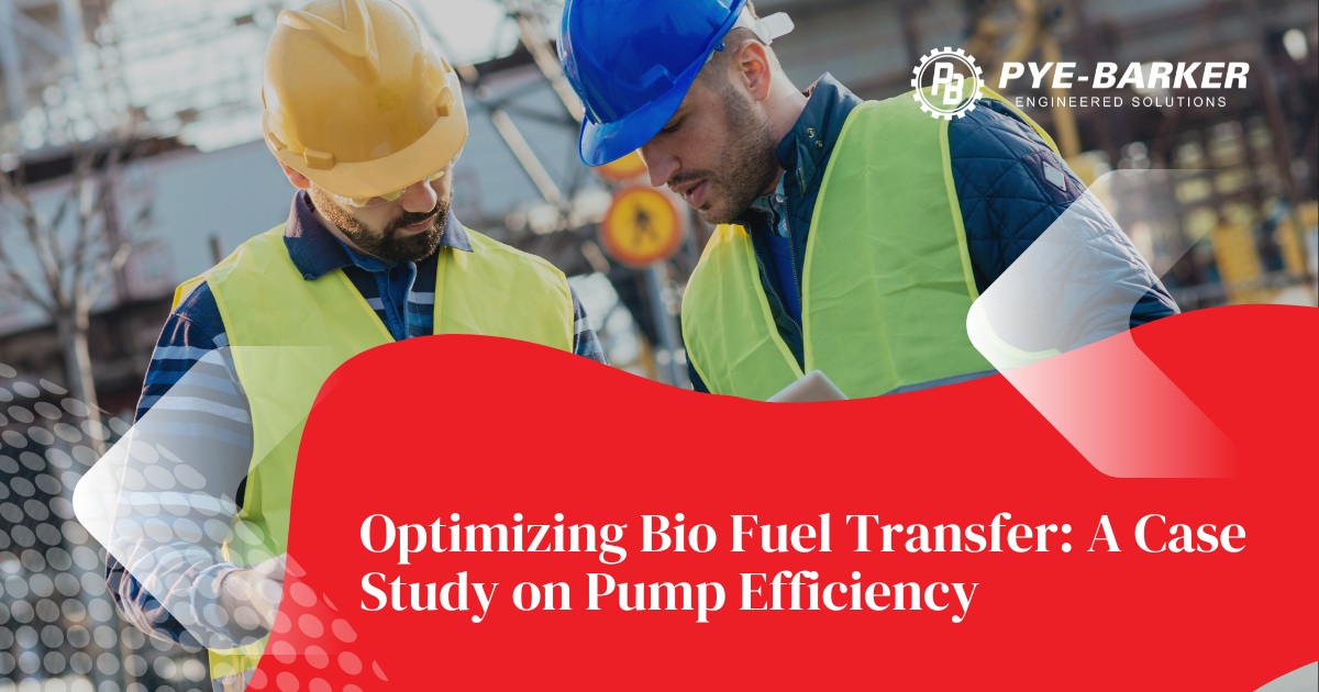 Optimizing Bio Fuel Transfer A Case Study on Pump Efficiency